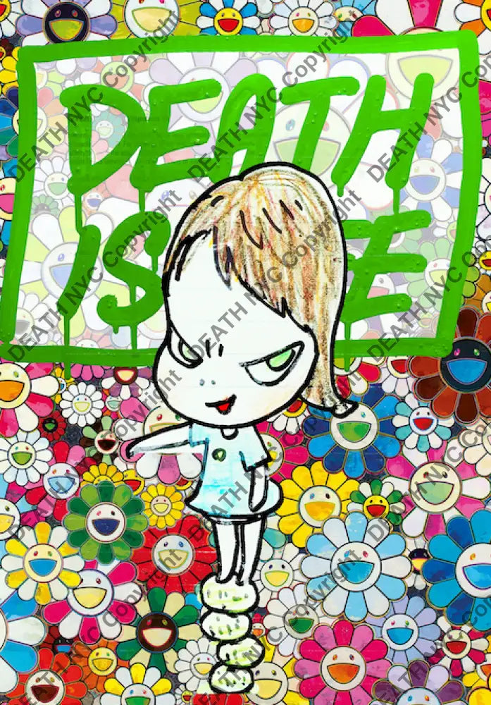 Dif Cute Stone Green 45X32Cm (Edition Of 100) (2020) Art Print