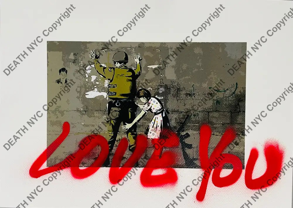 ’Discovery love’ (Edition of One) Mixed Media 2025 Art Print
