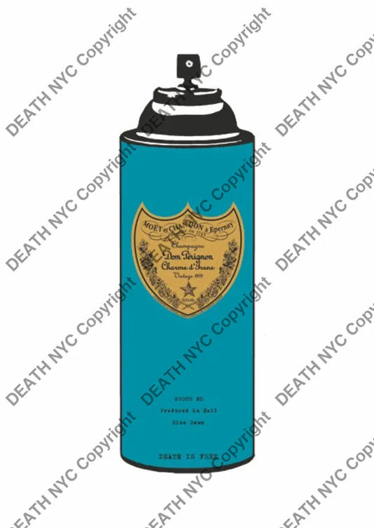 ’Dom Blue’ 45X32Cm (Hc Edition) (2017) Art Print