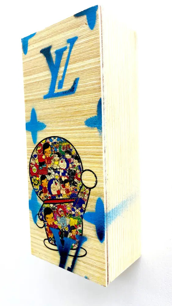 Dora Hi 1 Original Wooden Panel (2020) Art Print