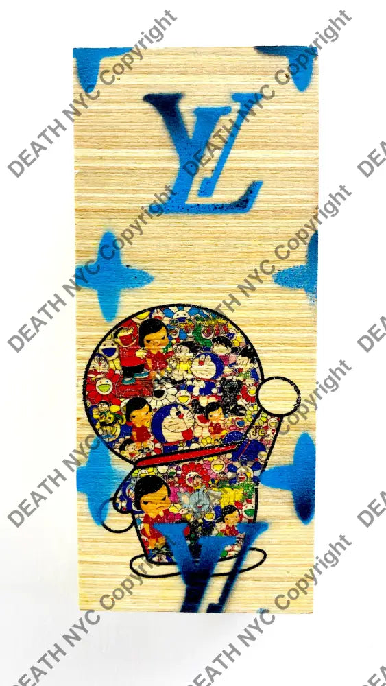 Dora Hi 1 Original Wooden Panel (2020) Art Print