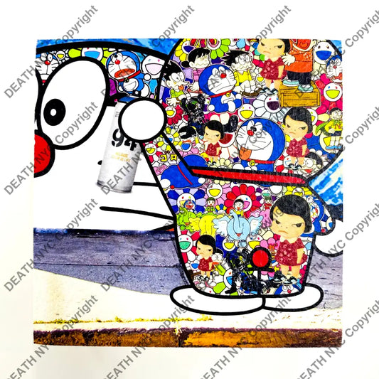 Dora Spray Wooden Panel (2020) Edition Of 1 Art Print