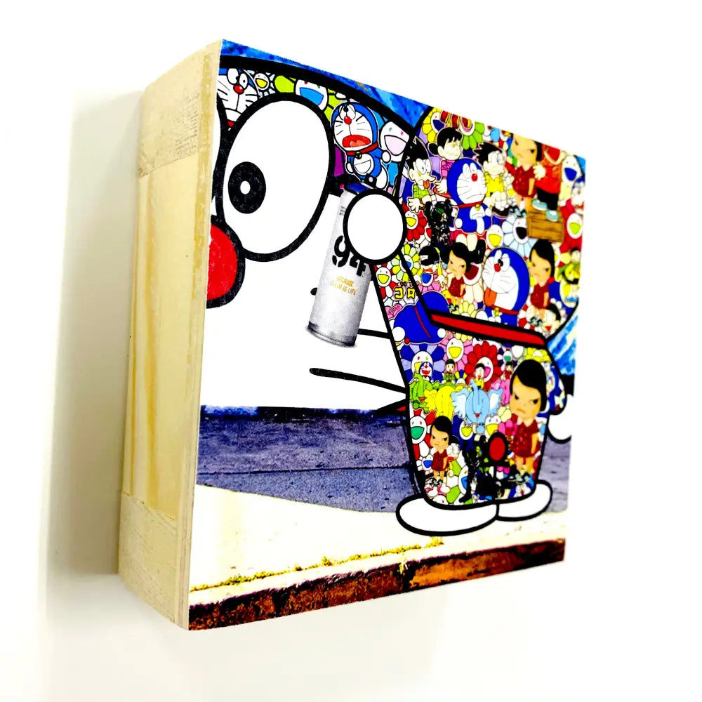 Dora Spray Wooden Panel (2020) Edition Of 1 Art Print