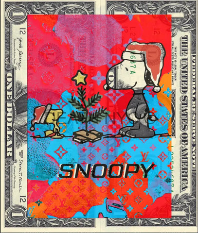 $Double Usd ’031224$5’’ (2024) Edition Of 100 Silly Art Print