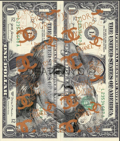 $Double Usd ’031224$8’’ (2024) Edition Of 100 Art Print