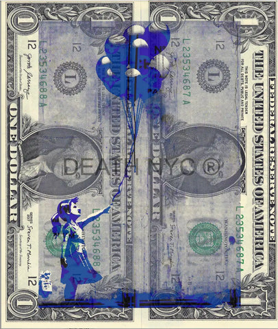 $Double Usd ’18112411’’ (2024) Edition Of 100 Bank Art Print