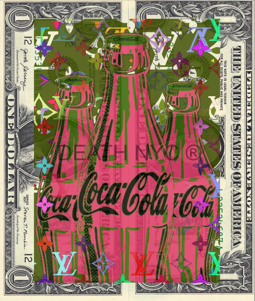 $Double Usd ’221124$12’’ (2024) Edition Of 100 Cok Art Print