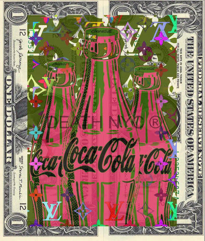 $Double Usd ’221124$12’’ (2024) Edition Of 100 Cok Art Print