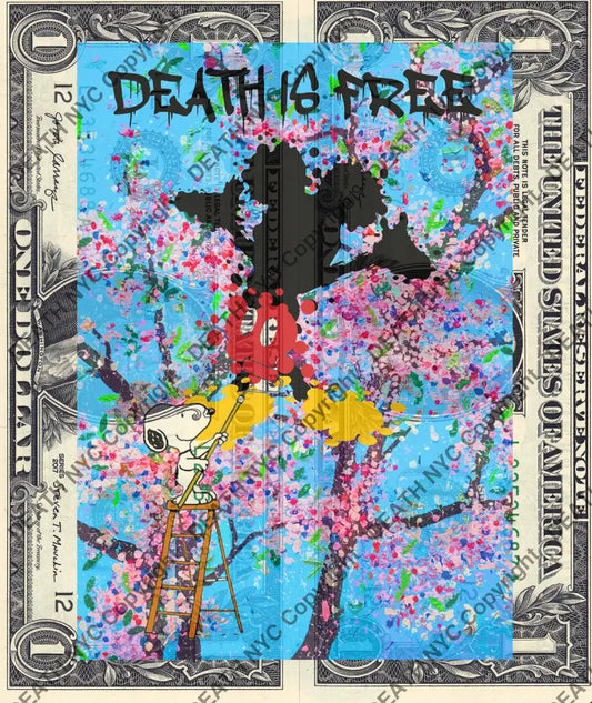 $Double USD ’241125$4’’ (2025) Edition of 100 mouse $1 bill Art Print