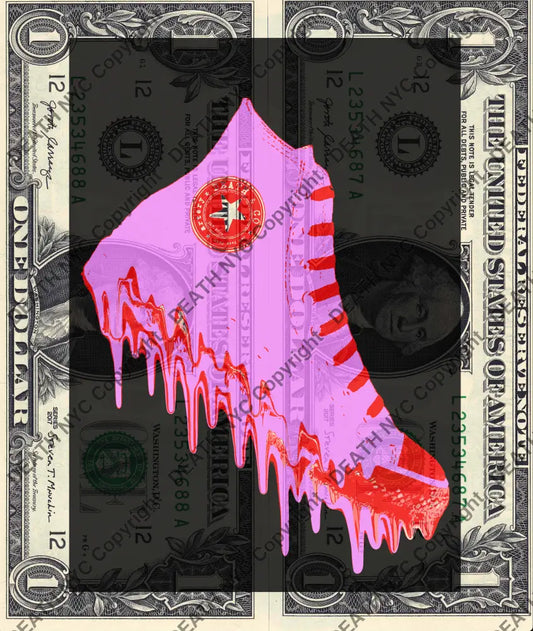 $Double USD ’241125$9’’ (2025) Edition of 100 conv $1 bill Art Print