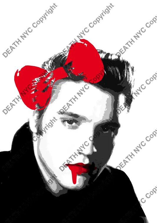 ’elvis’ 45x32cm (HC Edition) (2018) Art Print