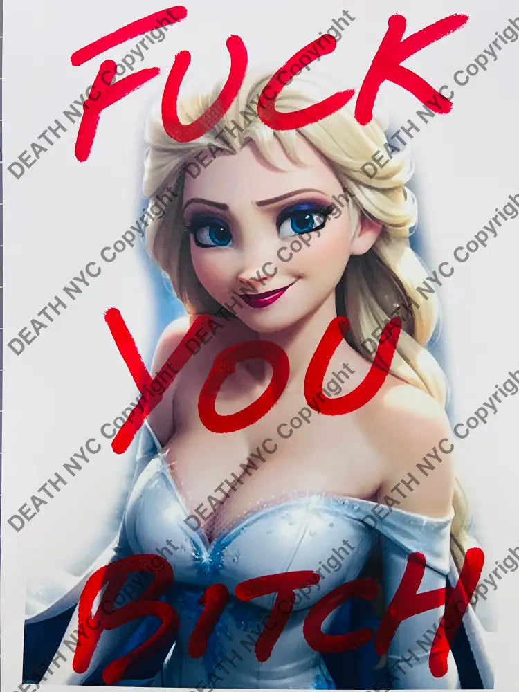 ’F els’ (Edition of One) Mixed Media 2025 (Copy) Art Print