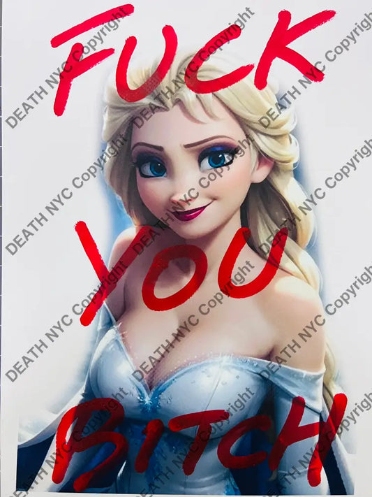 ’F els’ (Edition of One) Mixed Media 2025 (Copy) Art Print