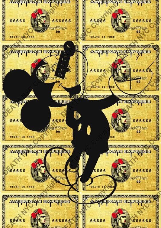 ’Finger Card’ 45X32Cm (Hc Edition) (2017) Art Print