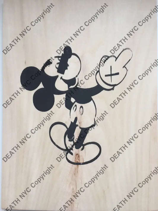 Finger Wooden Board Original Artwork
