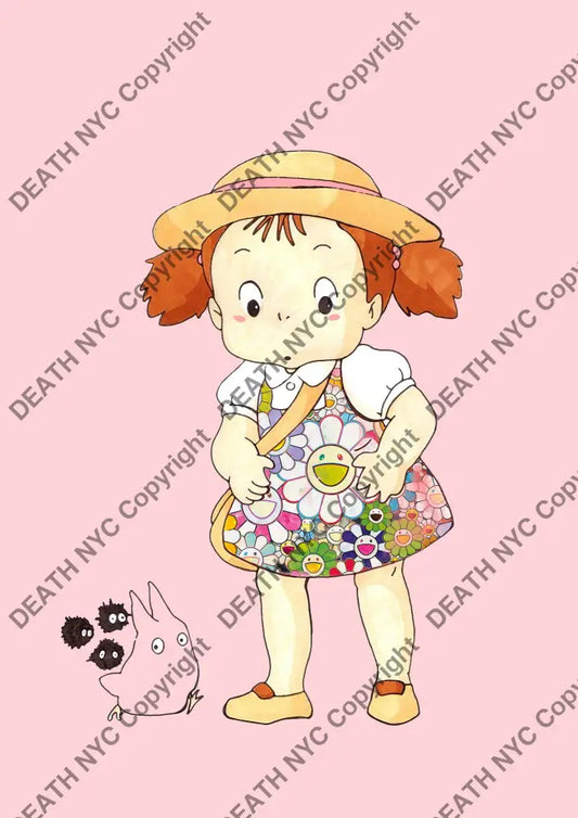 ’ flower girl toto 1’’’ 45x32cm (Edition of TEN) (2020) Art Print