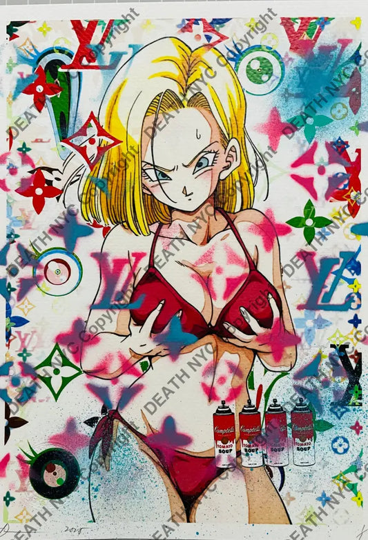 ’g k biki’ Mixed Media art print (Edition of one) 2025 Art Print