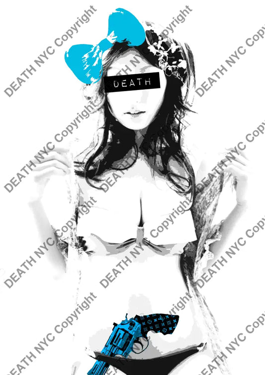 ’girl underw bl’ 45x32cm (HC Edition) (2017) Art Print