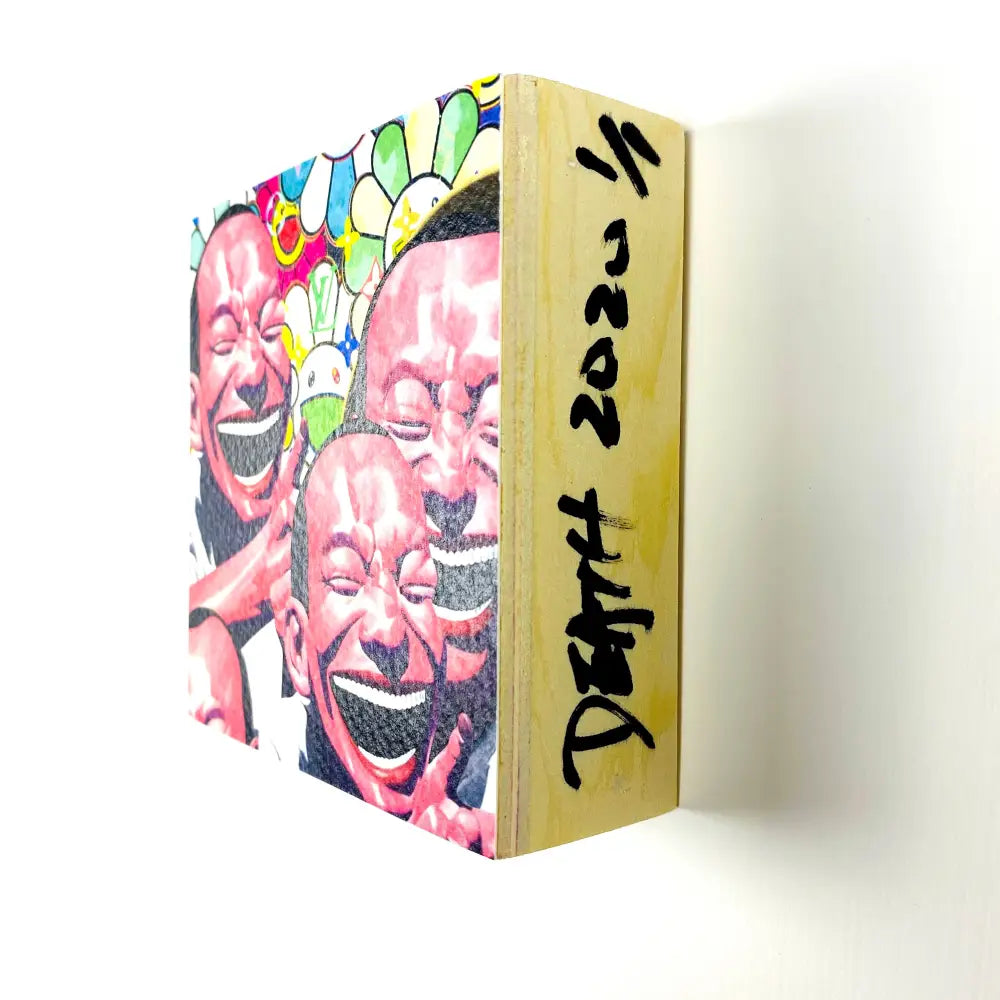 Hahaha Wooden Panel (2020) Edition Of 1 Art Print
