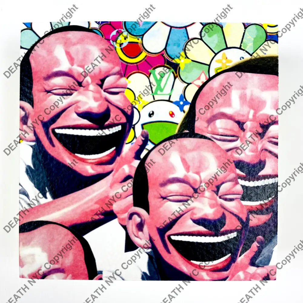 Hahaha Wooden Panel (2020) Edition Of 1 Art Print