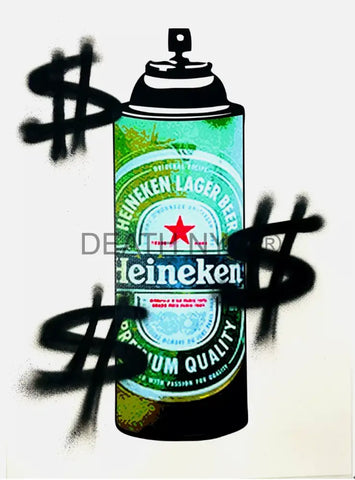 ’Hein Spray’ Handwritten (Edition Of One) 2024 Art Print