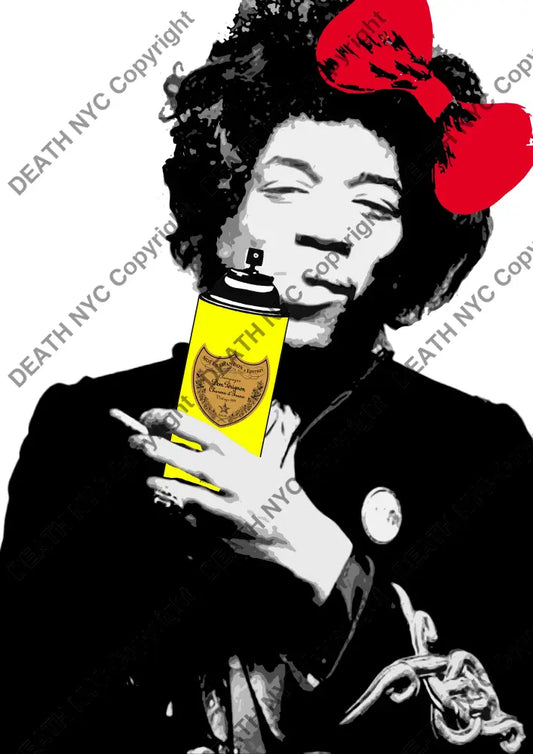 ’Hendrx Smoke Y’ 45X32Cm (Hc Edition) (2017) Art Print