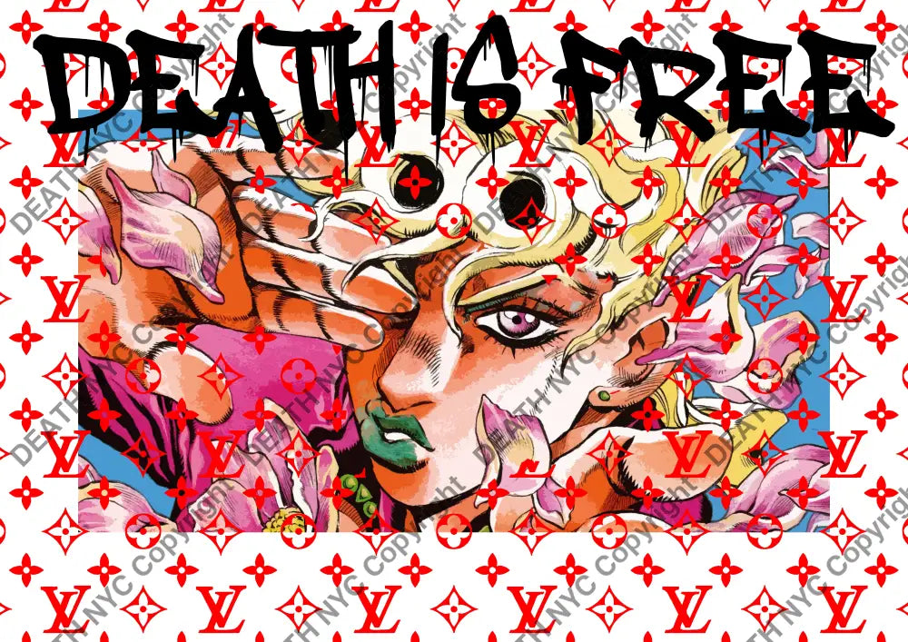 ’Jo death 9’’ 45x32cm (Edition of 100*) (2020) - Art Print