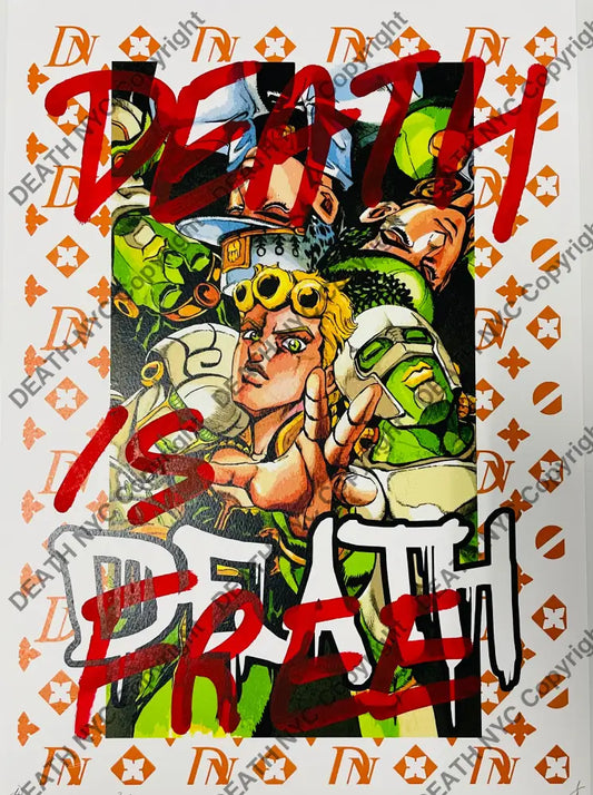 ’Jo DIF handwritten’ (Edition of One) Mixed Media 2022 Art Print