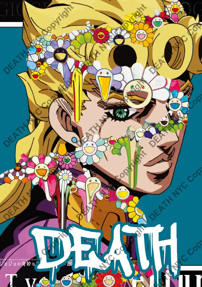 ’Jo Flower ’ 45x32cm (Edition of 100*) (2020) jo Art Print
