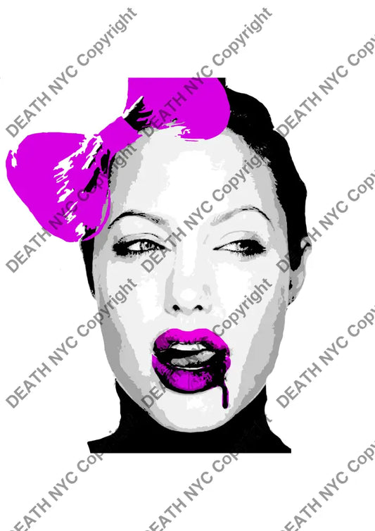 ’Jolie Blue’ 45X32Cm (Hc Edition) (2017) Art Print