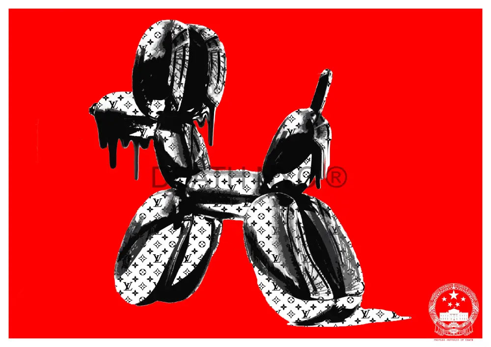 ’Koo Red’ 45X32Cm (Hc Edition) (2018) Art Print