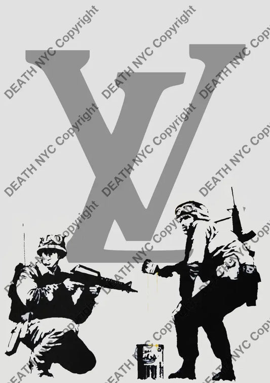 L Battle G Deathq47 (Edition Of One) 2023 Art Print