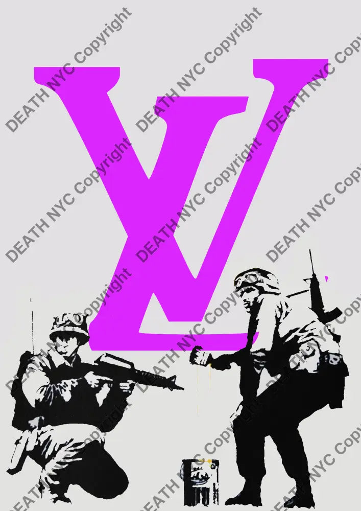 L Battle P Deathq45 (Edition Of One) 2023 Art Print
