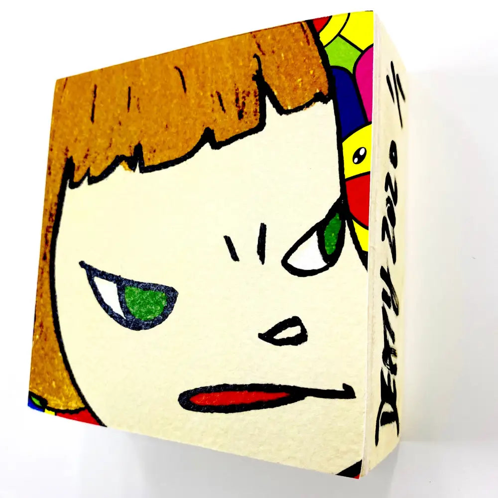 Little Girl Wooden Panel (2020) Edition Of 1 Art Print