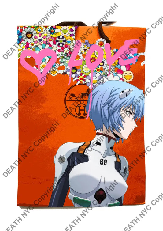 Open Edition Love Heart Rei 1 14.8X21Cm (2021) Art Print