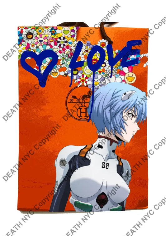 Open Edition Love Heart Rei 2 14.8X21Cm (2021) Art Print