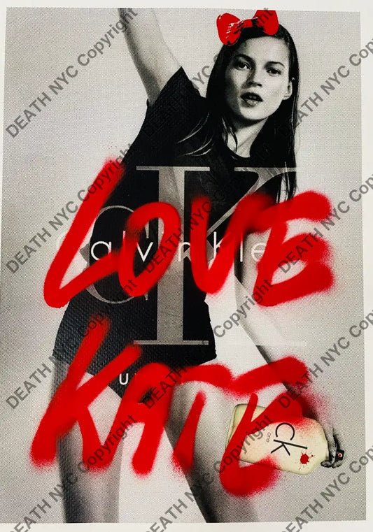 ’Love kate’ (Edition of One) Mixed Media 2025 Art Print