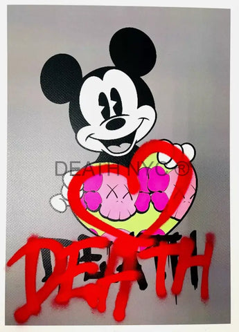 ’Mick Death H’ Handwritten (Edition Of One) 2024 Art Print