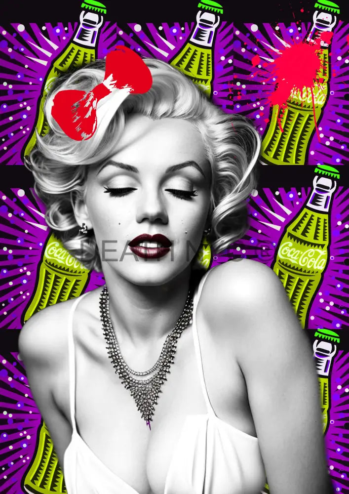 ’Monroe Coke’ (Deathz546) 60X42Cm (Edition Of 10) (2024) Art Print