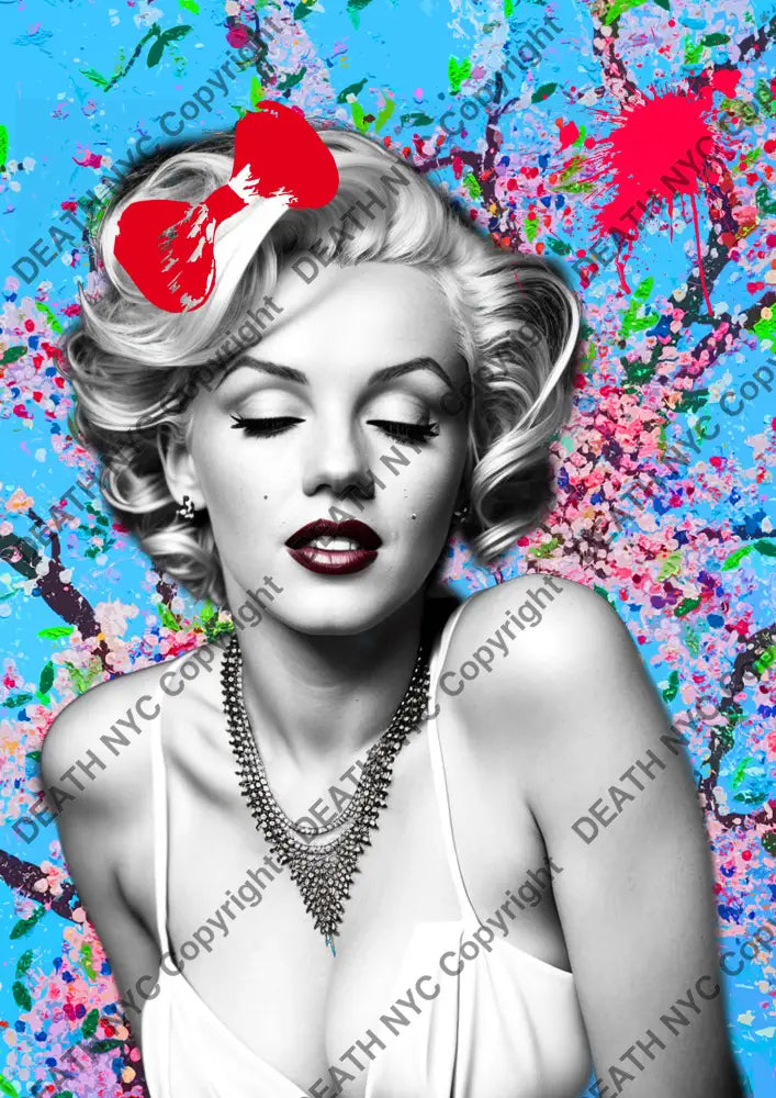 ’Monroe Sakura’ (Deathz545) 60X42Cm (Edition Of 10) (2024) Art Print