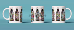 Mug 2 Cok Bottles Art Print