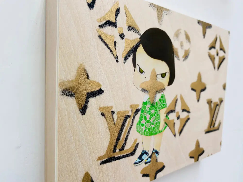 N A R Dress Original Wooden Canvas (2020) Art Print
