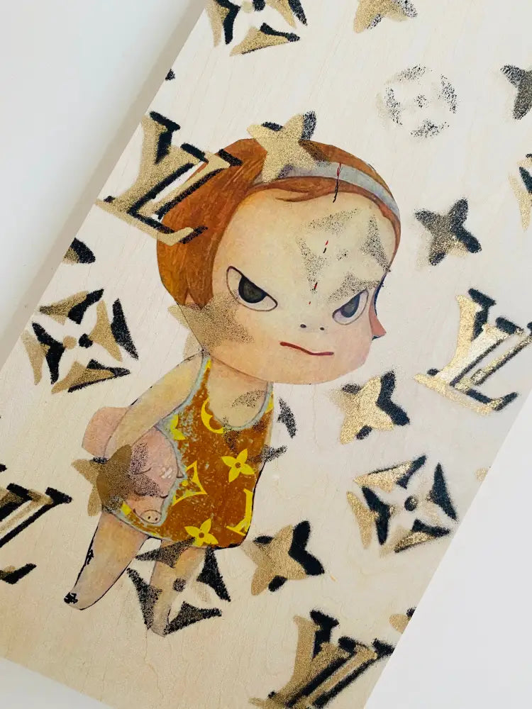 N A R Stars Original Wooden Canvas (2020) Art Print