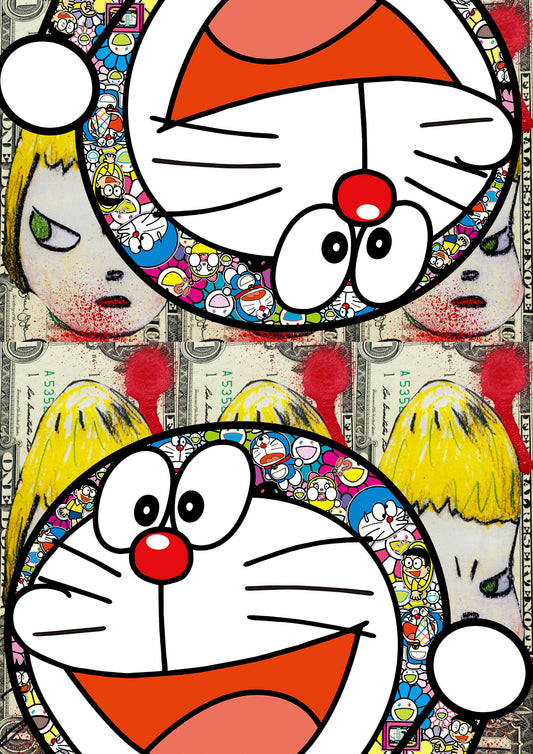 Auction "N say hi dmon" art print 45x32cm (Edition of 100)