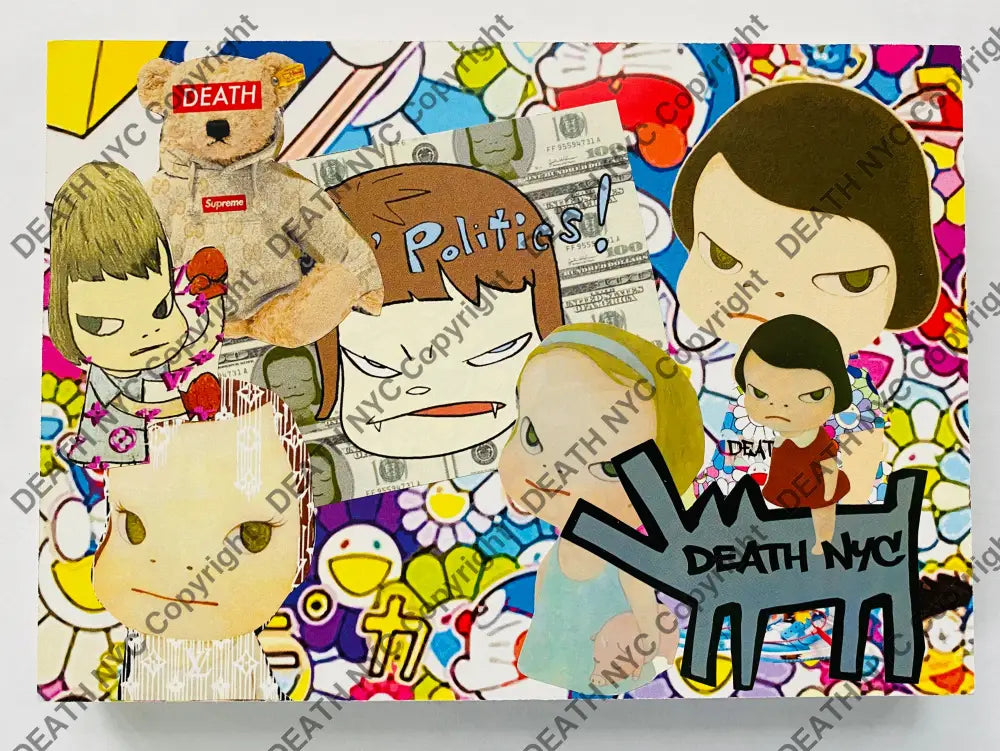 Nightmare W1 Original Wooden Canvas (2020) Art Print
