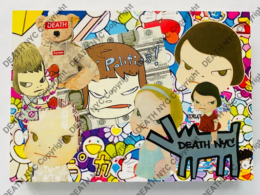 Nightmare W1 Original Wooden Canvas (2020) Art Print
