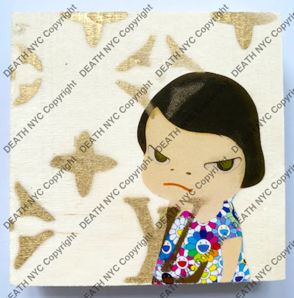 Nightmare W5 Original Wooden Canvas (2020) Art Print