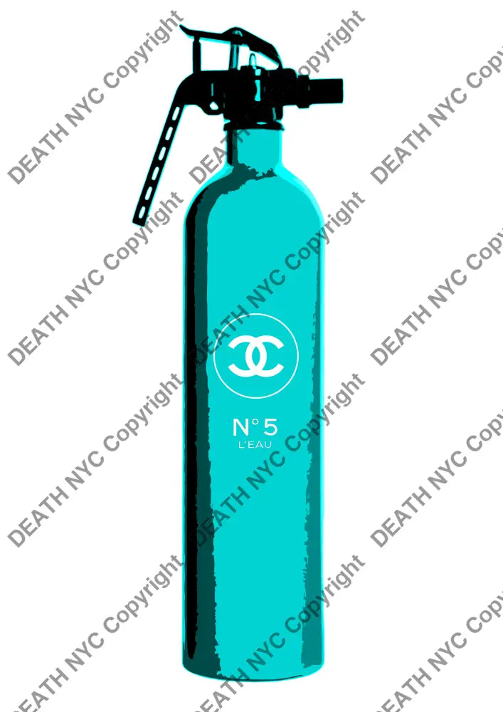 ’No.5 Blue’ 45X32Cm (Hc Edition) (2018) Art Print