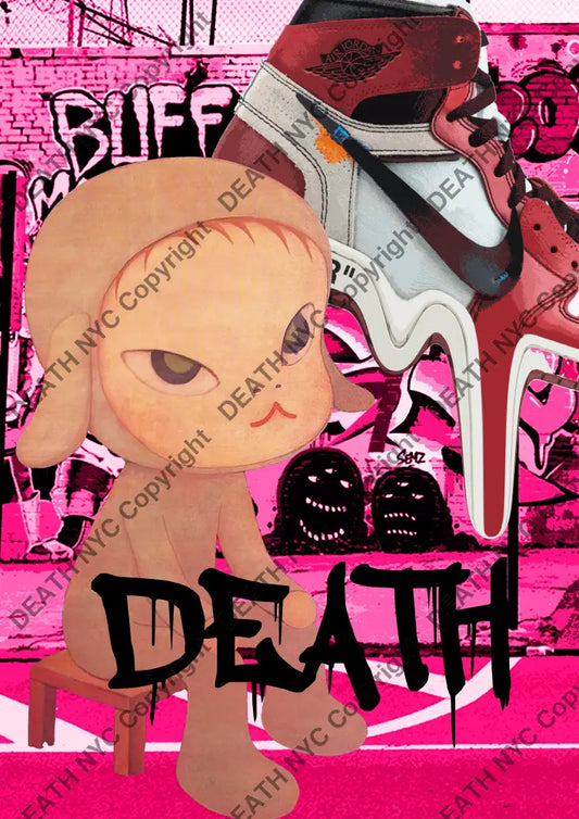 Open Edition Cute Aj Death 1 14.8X21Cm (2021) Art Print