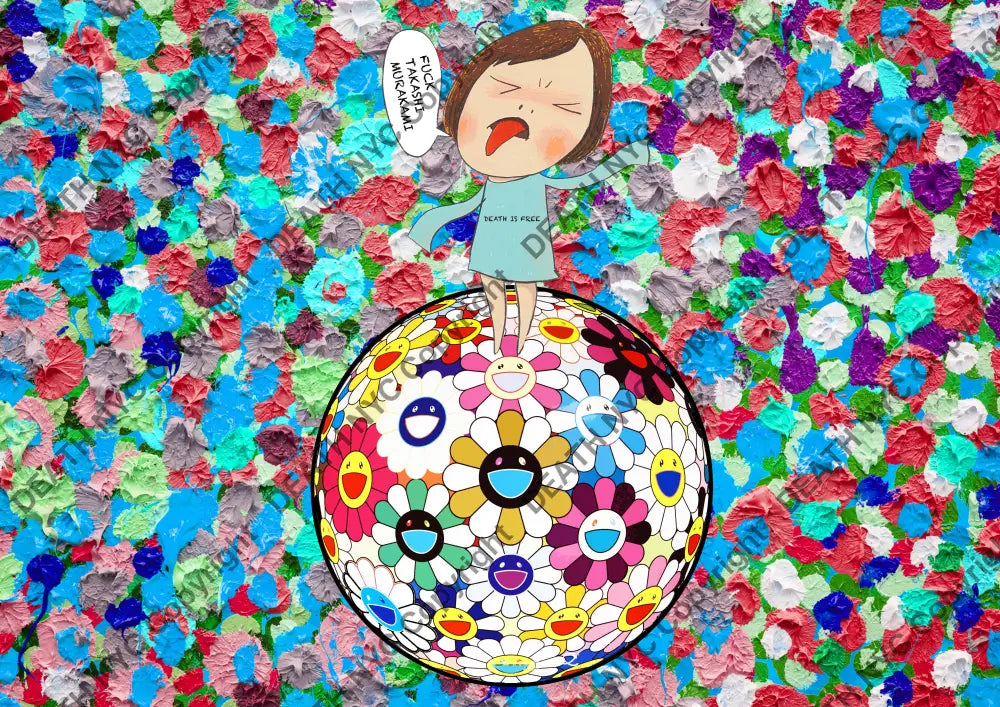 Open Edition Cute Flower Ball F 14.8X21Cm (2021) Art Print